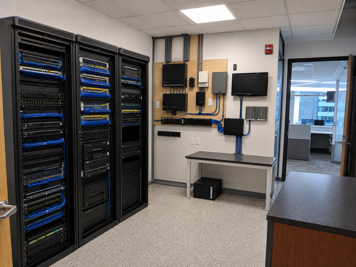 Corporate Headquarters Full Network Infrastructure