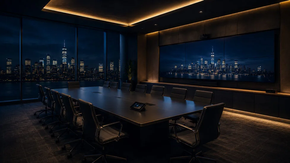Conference Room AV Boardroom Upgrade