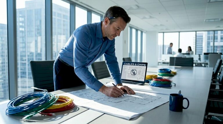 How Open Office Cabling Is Planned for IT Pros