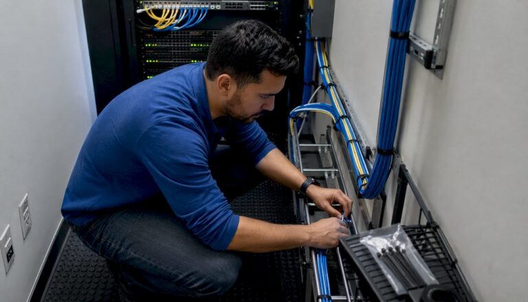 Benefits of Clean Cable Management for IT Professionals