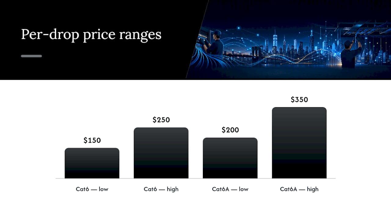 What Does Structured Cabling Cost Per Drop? — overview diagram