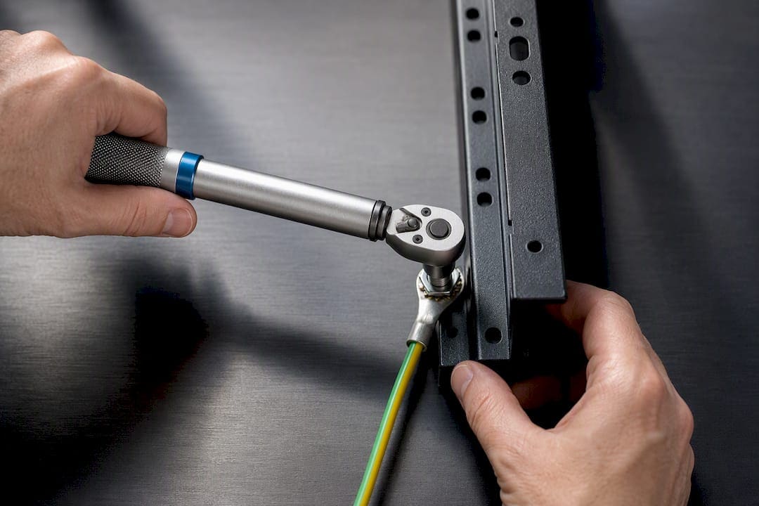 Grounding lug, ring terminal, and star washer