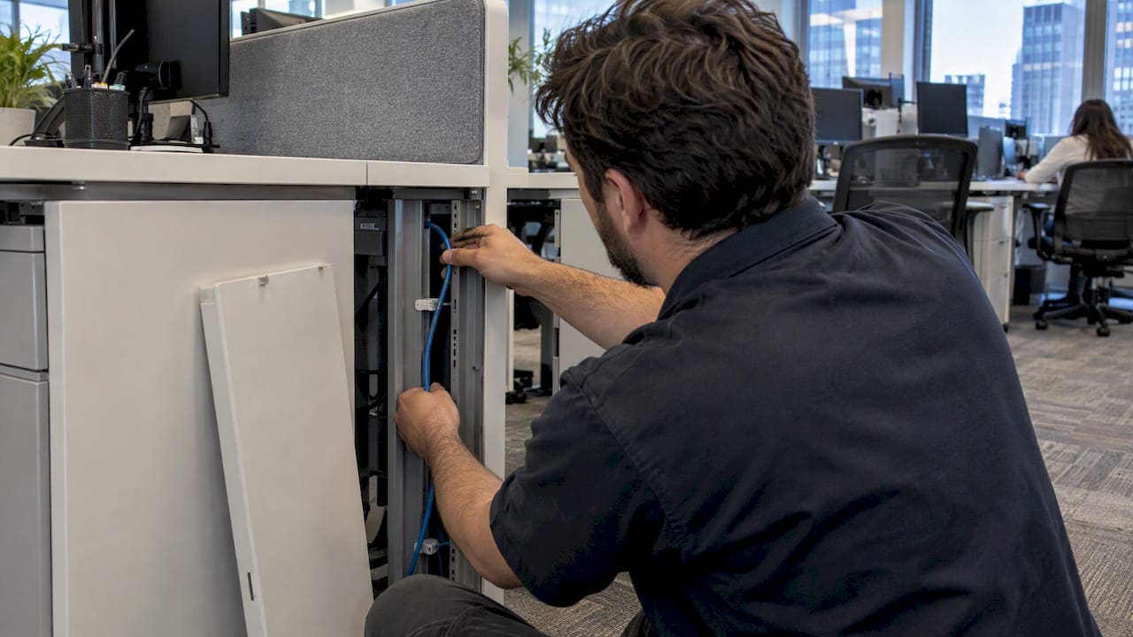 Modular Furniture Cabling: 40+ Years of NYC Lessons to Avoid Rework