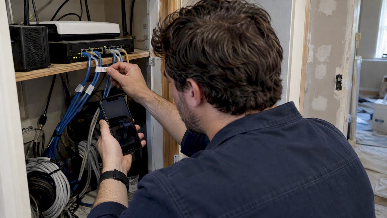 Temporary Renovation Network: Protect Cables Before Demolition